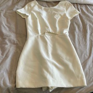 Zara White skort romper